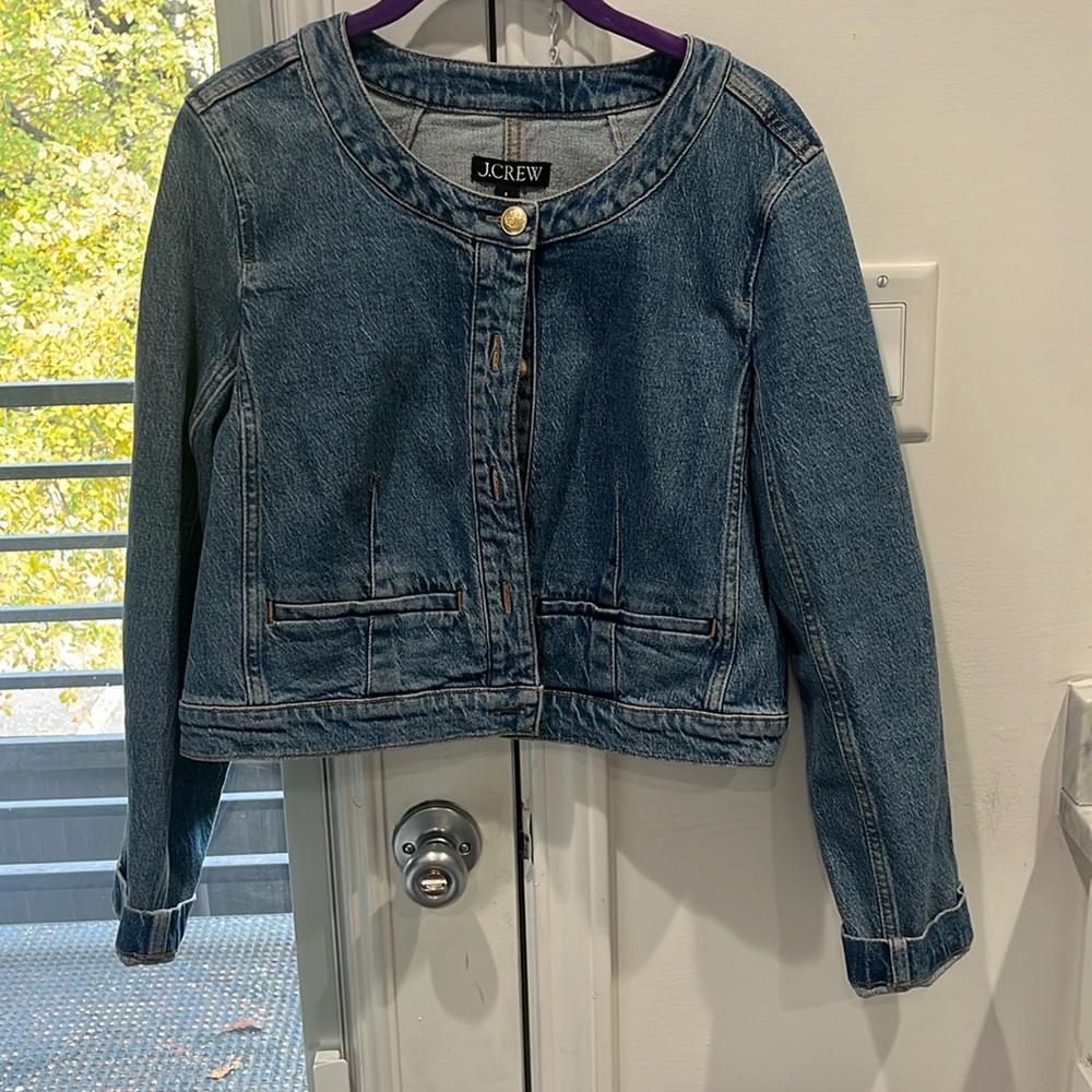 Cropped Jean jacket
